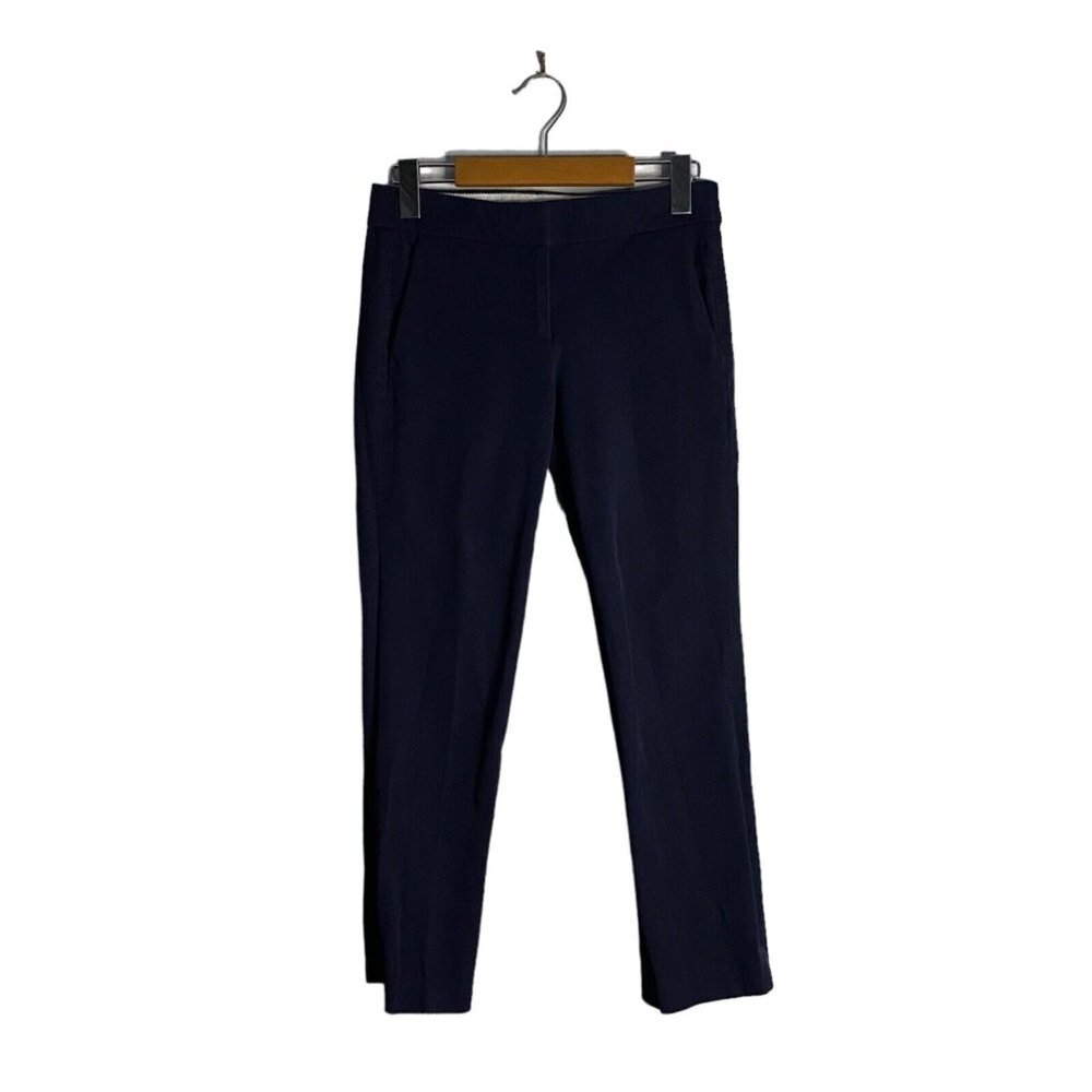 J. Crew Women’s Campbell Navy Ankle Chino Pants
